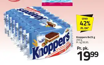 Fleggaard Knoppers 8x25 g tilbud
