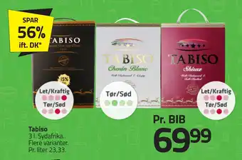 Fleggaard Tabiso tilbud