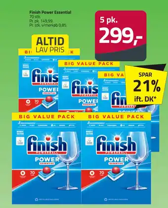 Fleggaard Finish Power Essential tilbud