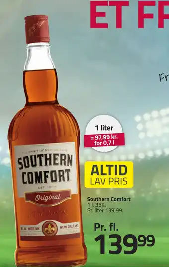 Fleggaard Southern Comfort tilbud