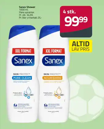Fleggaard Sanex Shower tilbud