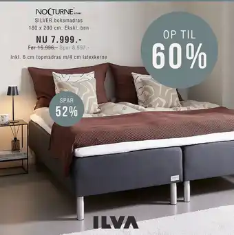 Ilva SILVER boksmadras tilbud