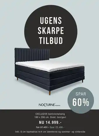 Ilva EXCLUSIVE kontinentalseng tilbud