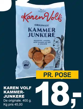 Let-Køb KAREN VOLF KAMMERJUNKERE tilbud