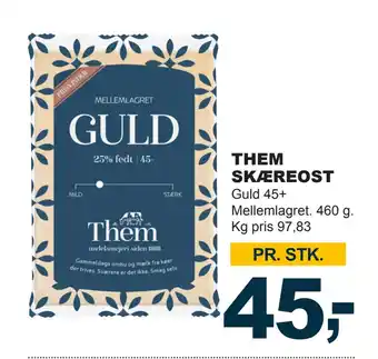 Let-Køb THEM SKÆREOST tilbud