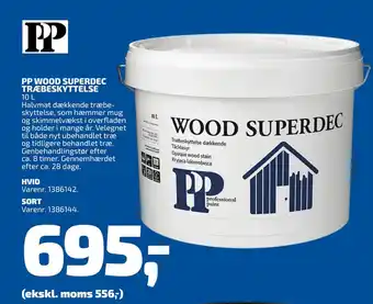 Davidsen PP WOOD SUPERDEC TRÆBESKYTTELSE tilbud