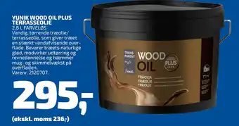 Davidsen YUNIK WOOD OIL PLUS TERRASSEOLIE tilbud