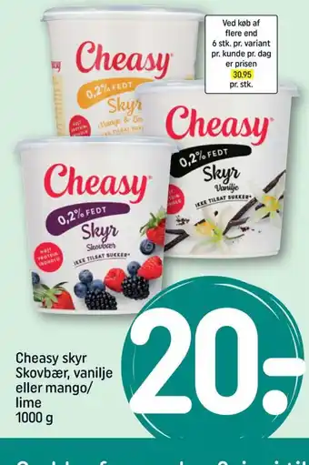 REMA 1000 Mango & Lime Skyr tilbud