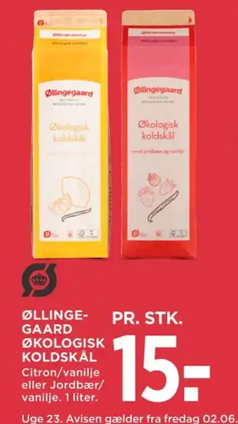 MENY Koldskål Jordbær & Vanilje tilbud