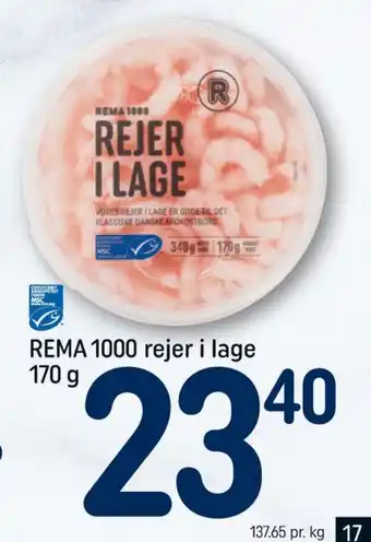 REMA 1000 Rejer tilbud