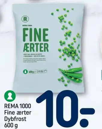 REMA 1000 Fine Ærter tilbud
