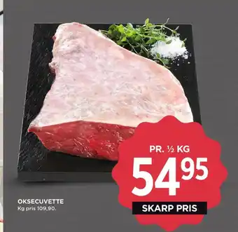 MENY Oksecuvette tilbud