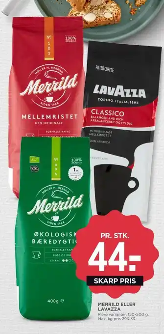 MENY Kaffe Formalet tilbud