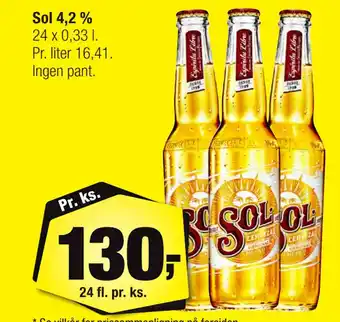 Calle Sol 4,2 % tilbud