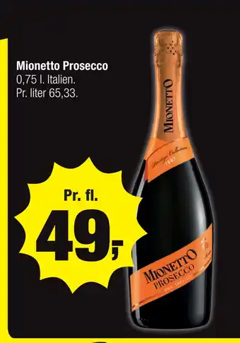 Calle Mionetto Prosecco tilbud