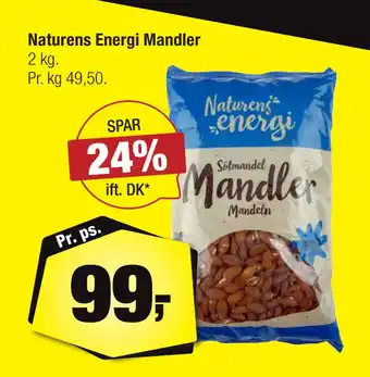Calle Naturens Energi Mandler tilbud