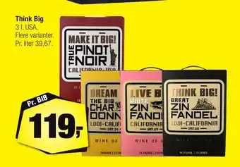 Calle Think Big tilbud