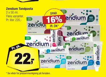 Calle Zendium Tandpasta tilbud