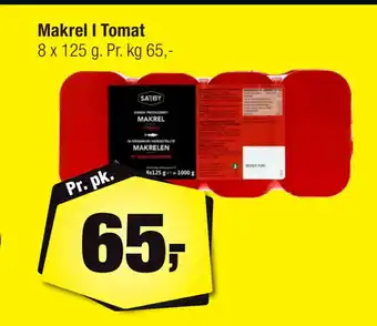 Calle Makrel I Tomat tilbud