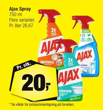 Calle Ajax Spray tilbud