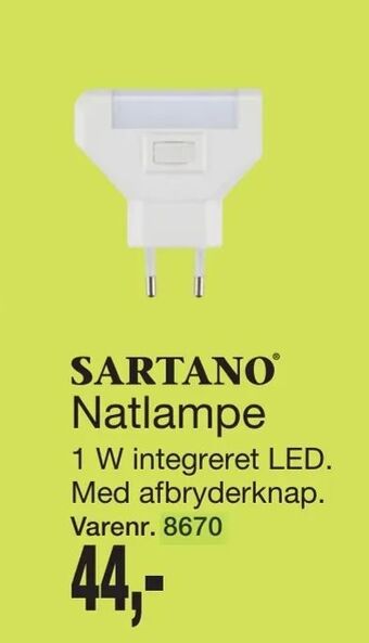Harald Nyborg Natlampe tilbud