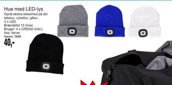 Harald Nyborg Hue med LED-lys tilbud