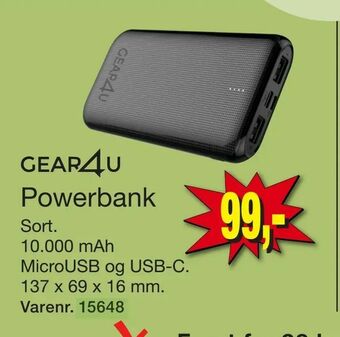 Harald Nyborg Powerbank tilbud