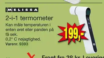 Harald Nyborg 2-i-1 termometer tilbud