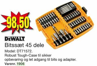 Harald Nyborg Bitssæt 45 dele tilbud