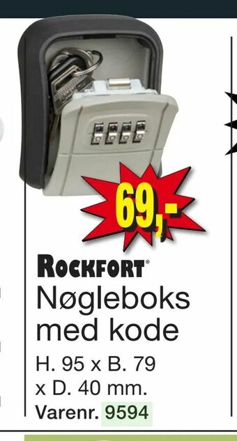Harald Nyborg Nøgleboks med kode tilbud