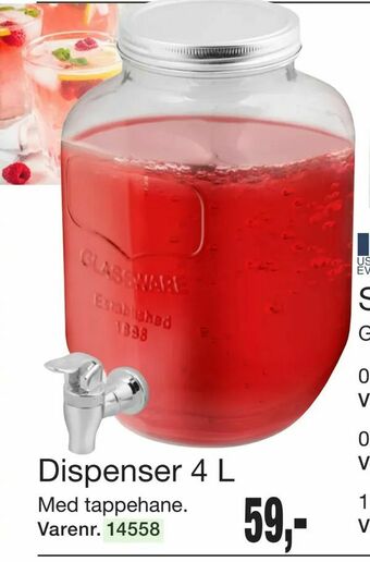 Harald Nyborg Dispenser 4 L tilbud