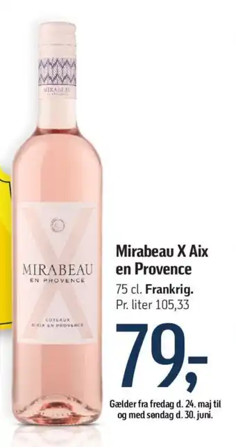 Mirabeau X Aix en Provence