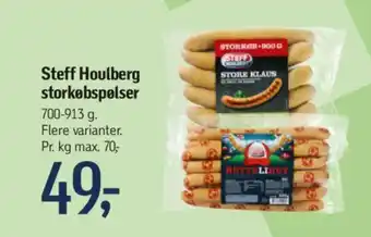 Føtex Steff Houlberg storkøbspølser tilbud