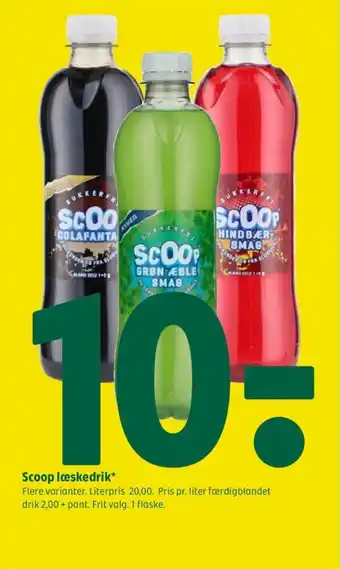 Scoop læskedrik