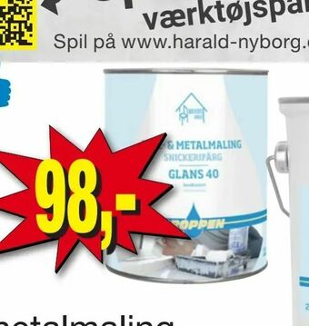 Harald Nyborg Træ- og metalmaling tilbud