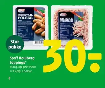Coop 365 Steff Houlberg toppings tilbud