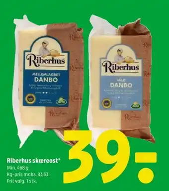 Coop 365 Riberhus skæreost tilbud