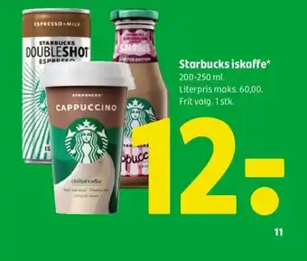 Coop 365 Starbucks iskaffe tilbud