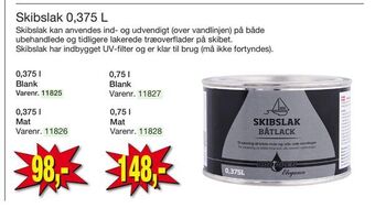 Harald Nyborg Skibslak 0,375 L tilbud