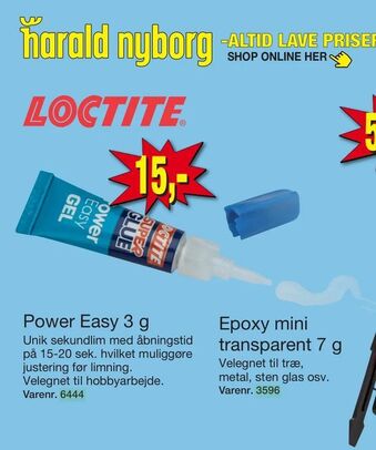 Harald Nyborg Power Easy 3 g tilbud