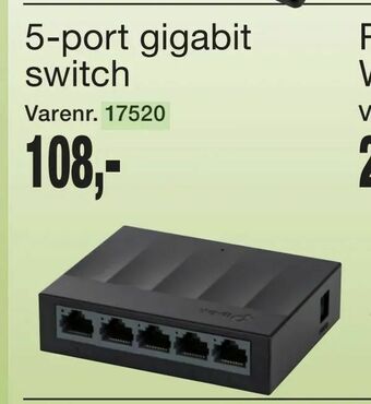 5-port gigabit switch