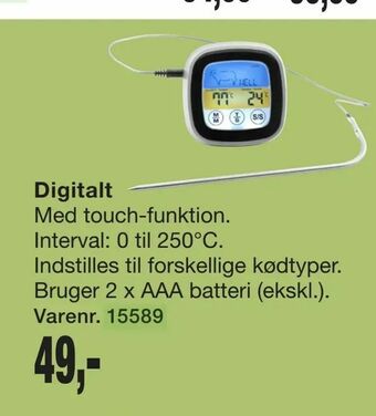 Harald Nyborg Stegetermometer tilbud