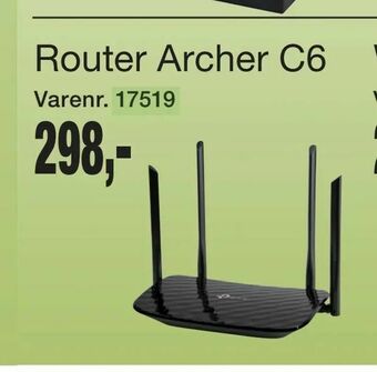 Harald Nyborg Router Archer C6 tilbud