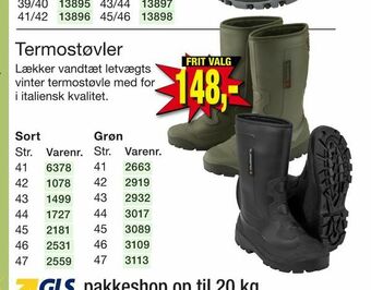 Harald Nyborg Termostøvler tilbud