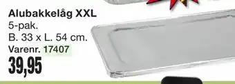 Harald Nyborg Alubakkelåg XXL tilbud