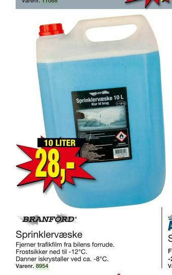 Harald Nyborg Sprinklervæske tilbud