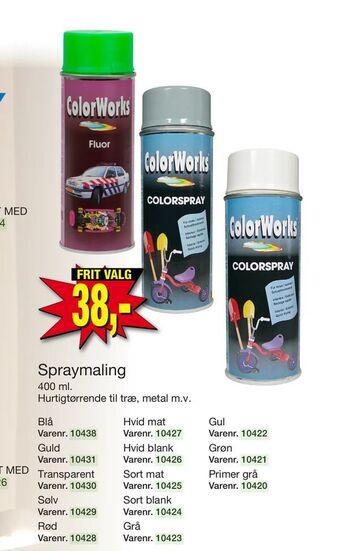 Harald Nyborg Spraymaling tilbud