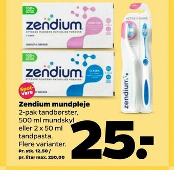 Netto Zendium mundpleje tilbud