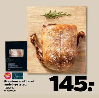 Netto Premieur confiteret andebryststeg tilbud