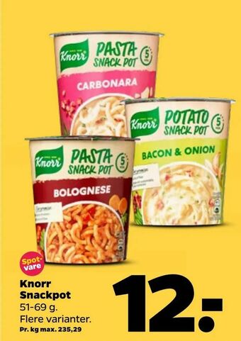 Knorr Snackpot